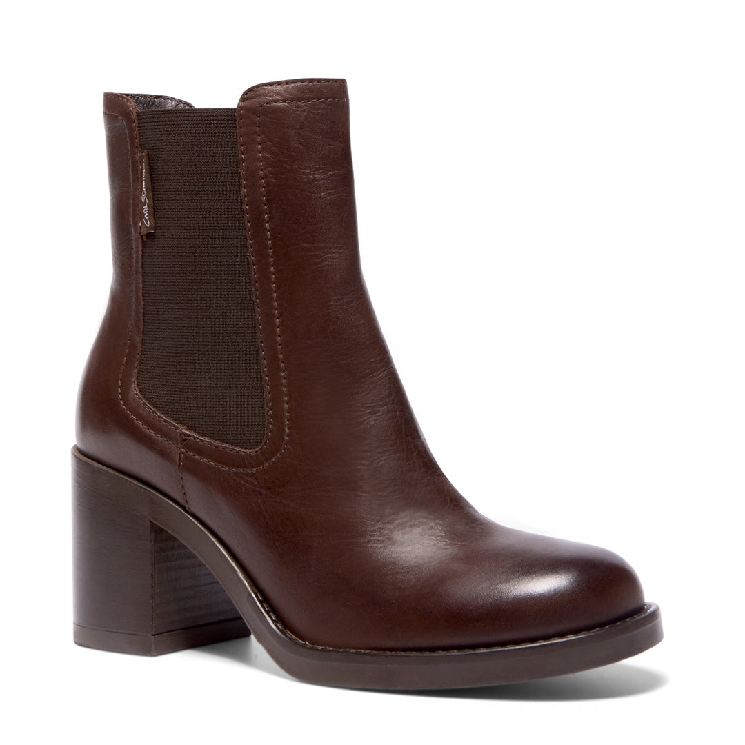 Acquisto Brown Leather Ankle Boots