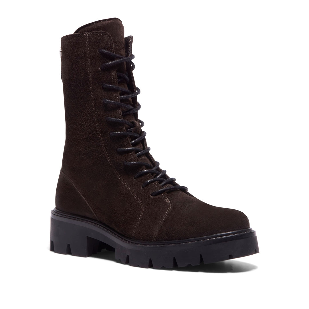 Caminetto Brown Suede Ankle Boots