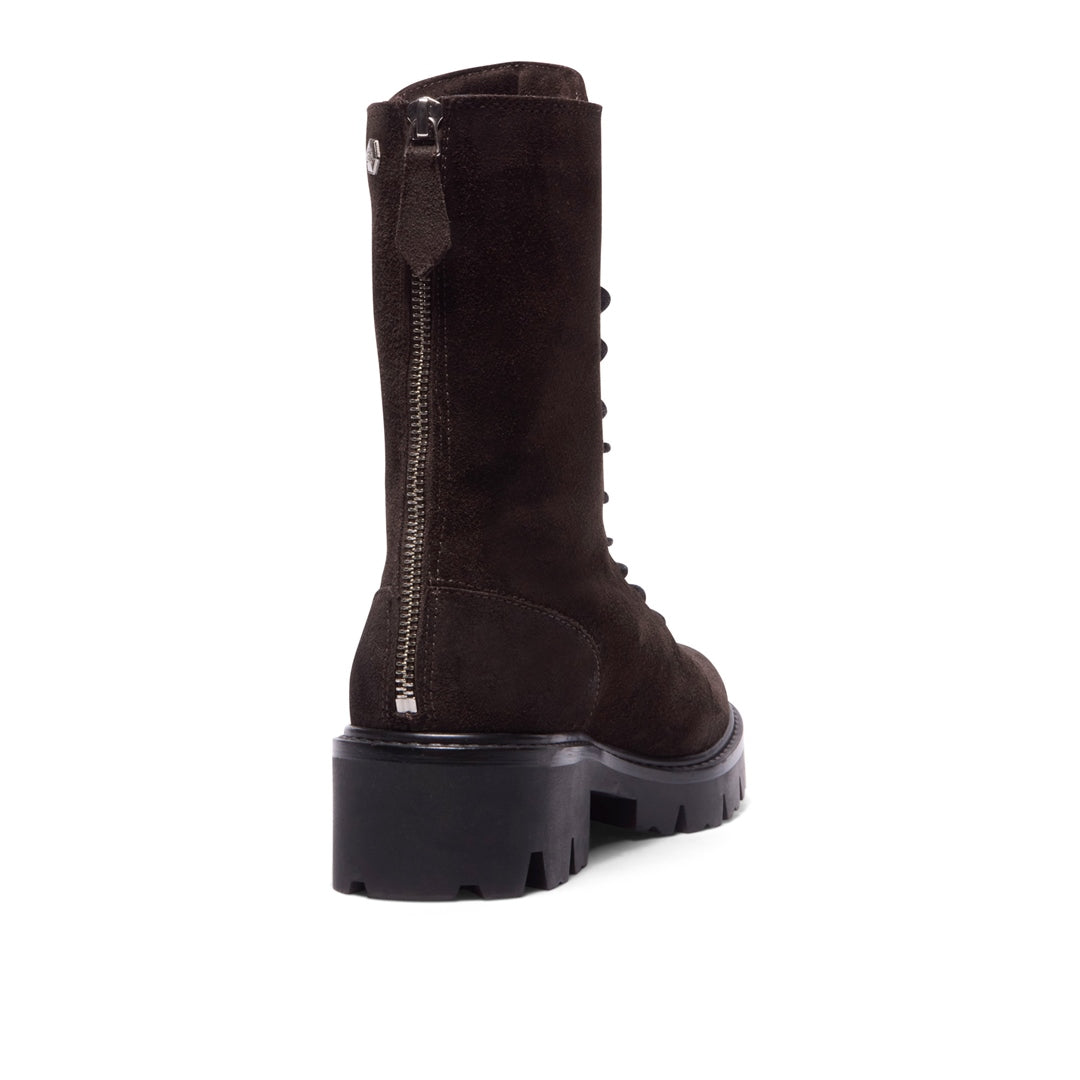Caminetto Brown Suede Ankle Boots