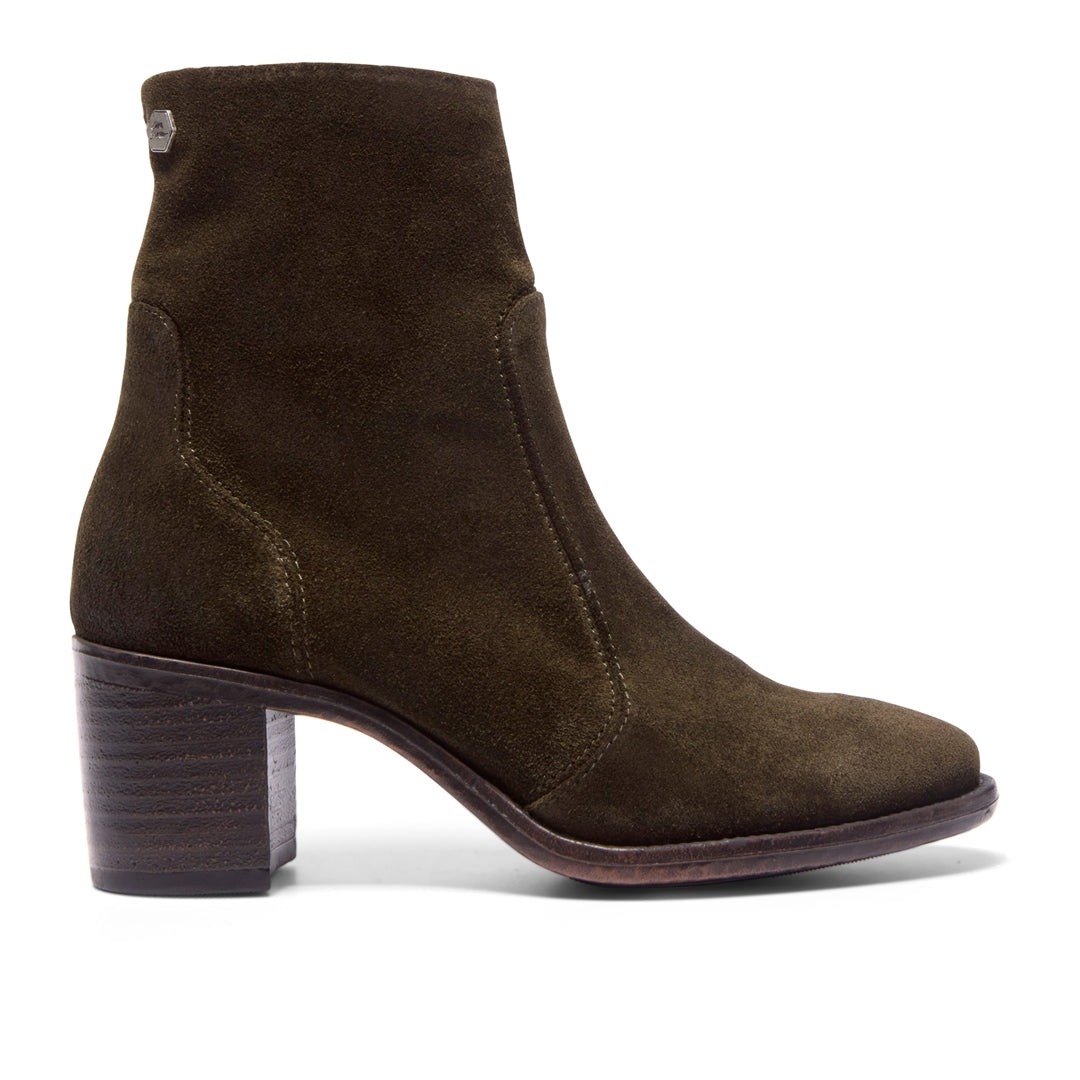 Disagio Green Suede Ankle Boots