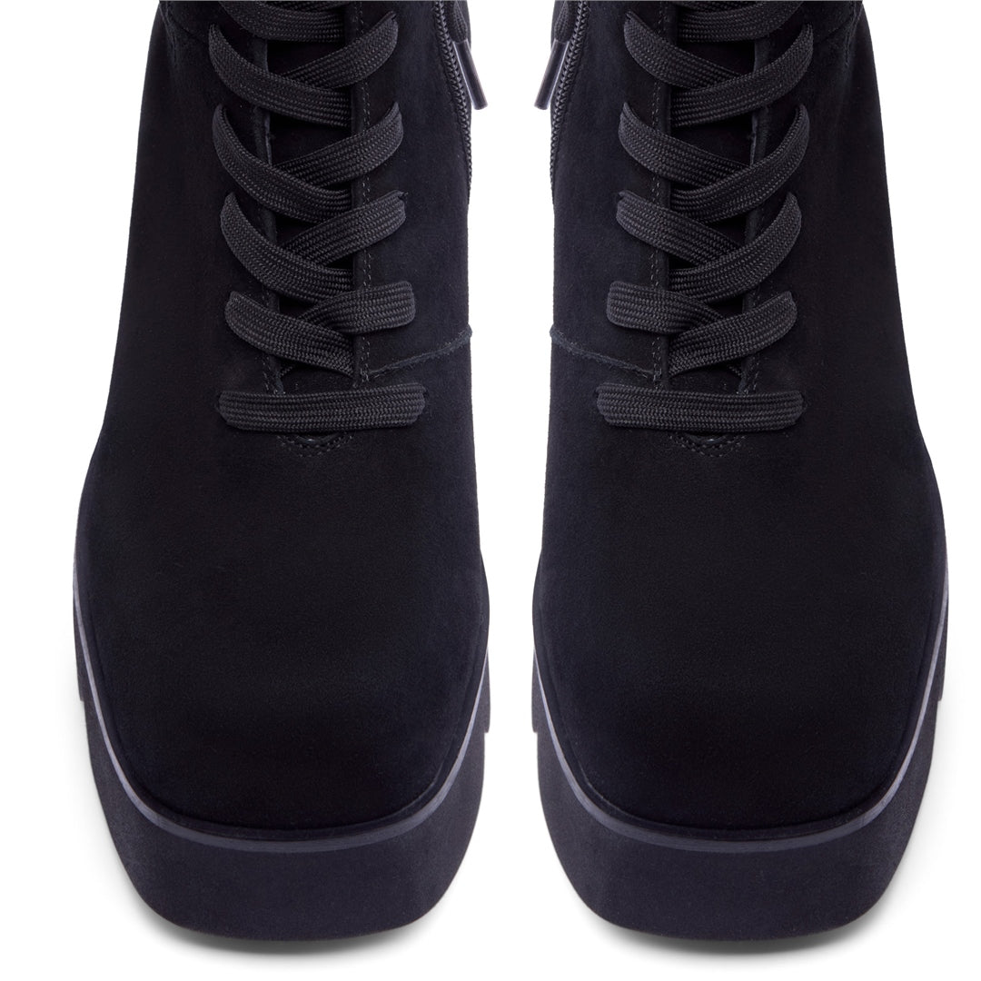 Favara Black Ankle Boots