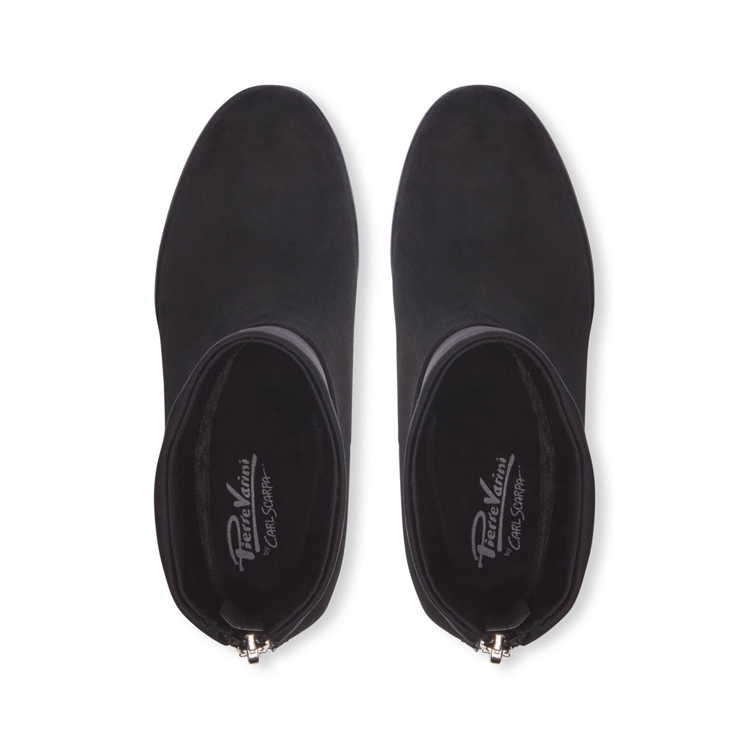 Fiasco Black Suede Ankle Boots