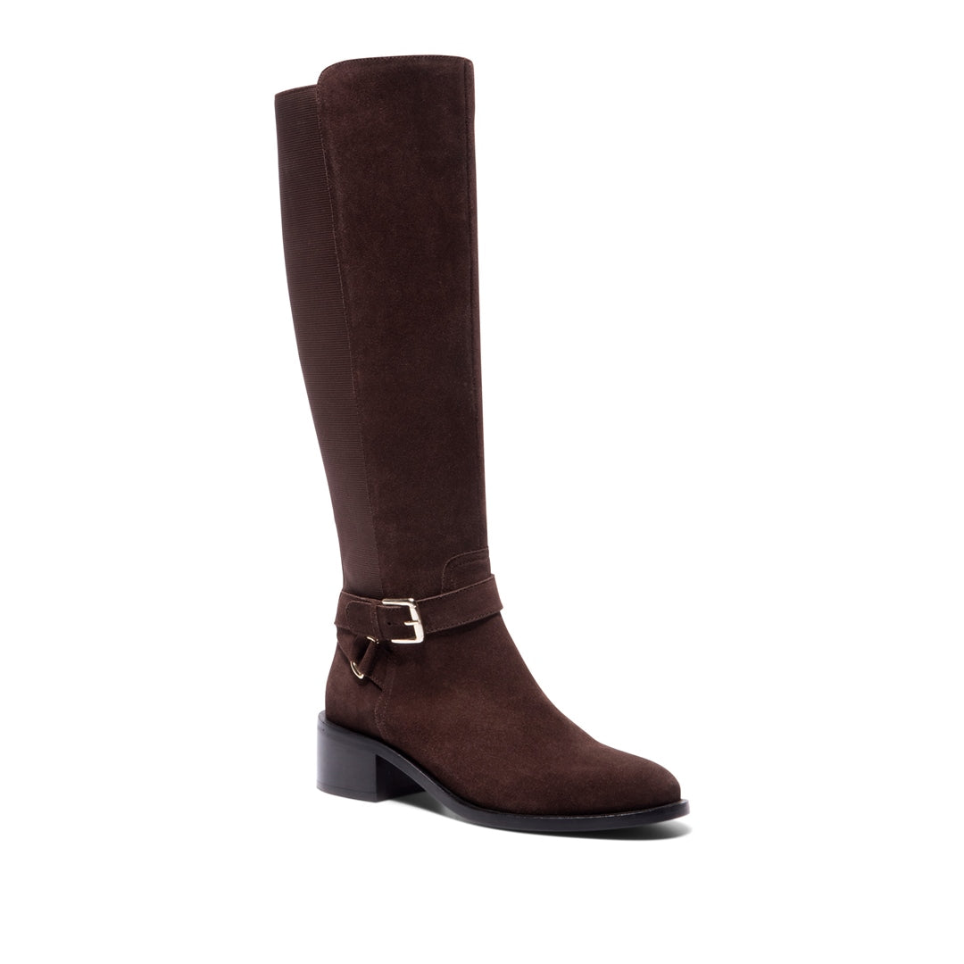 Iverna Brown Suede Boots