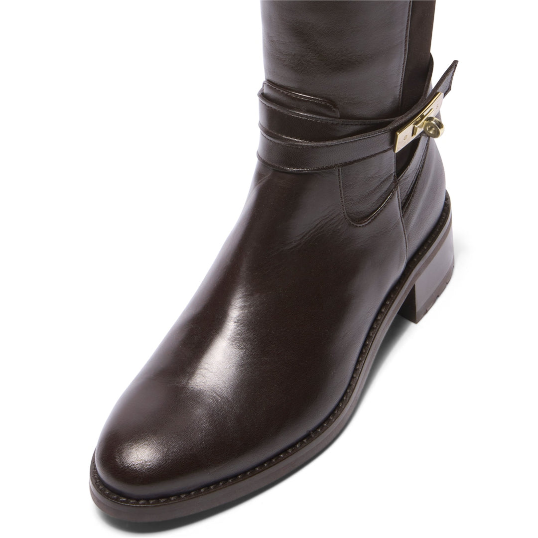 Levona Brown Leather Boots