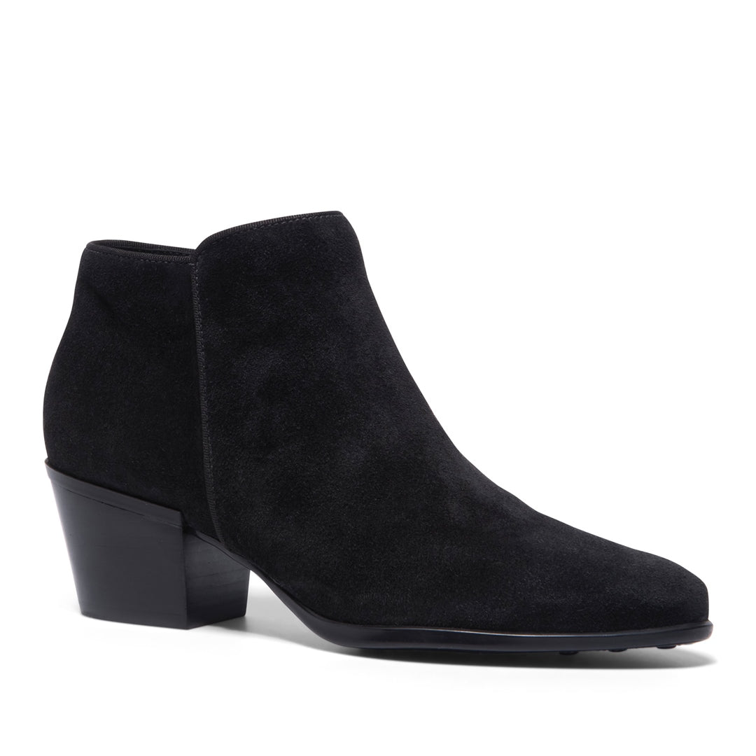 Malnatti Black Nubuck Ankle Boots