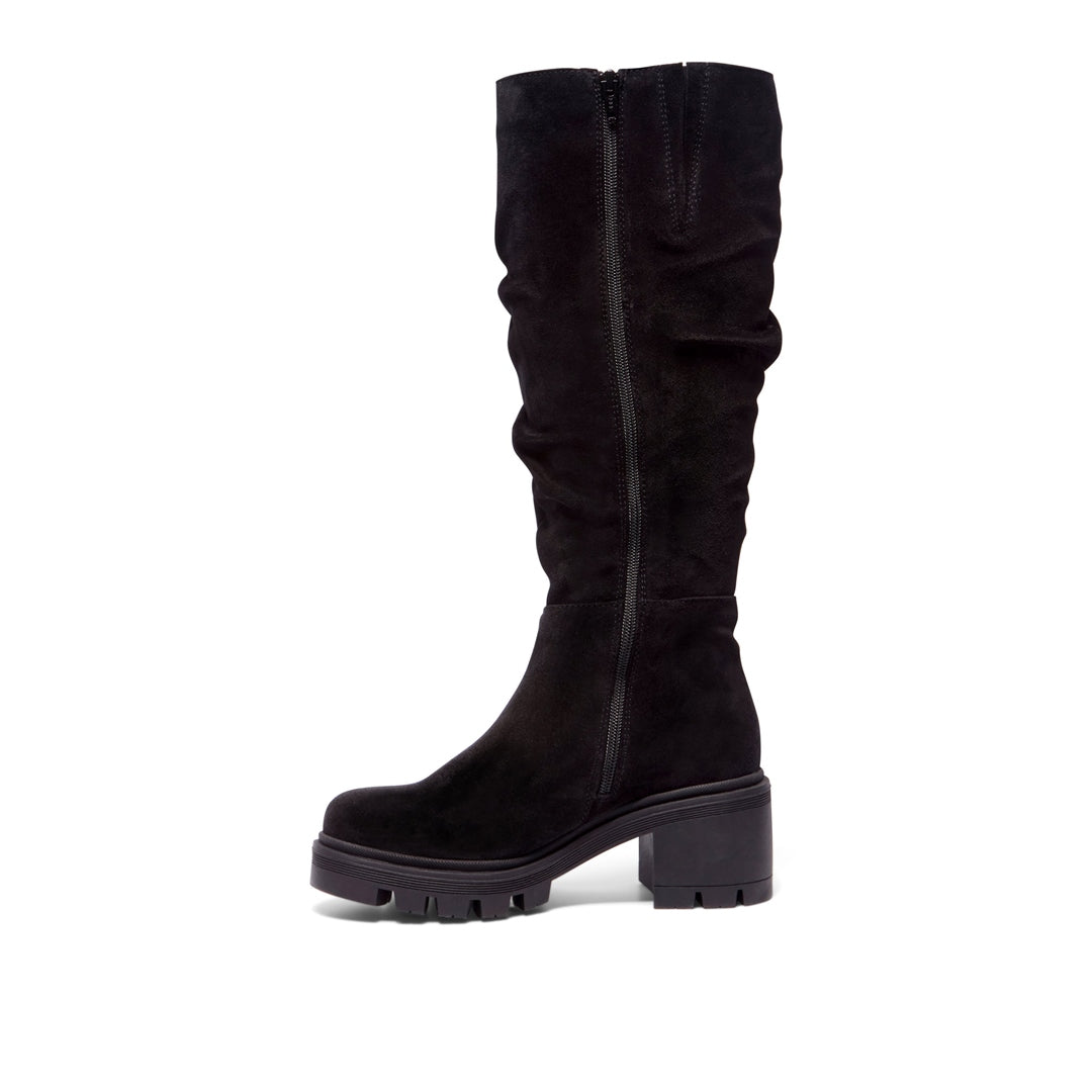 Prima Black Suede Boots