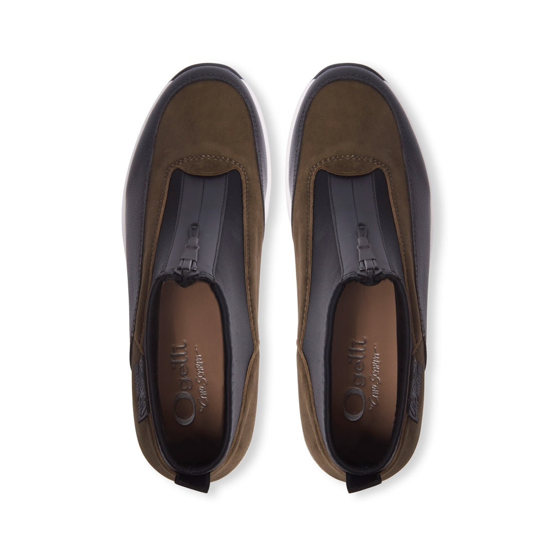 Regale Green Leather Leisure