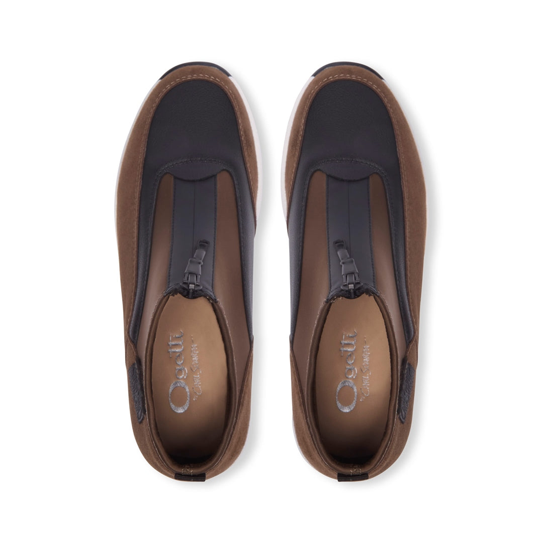 Regale Taupe Leather Leisure