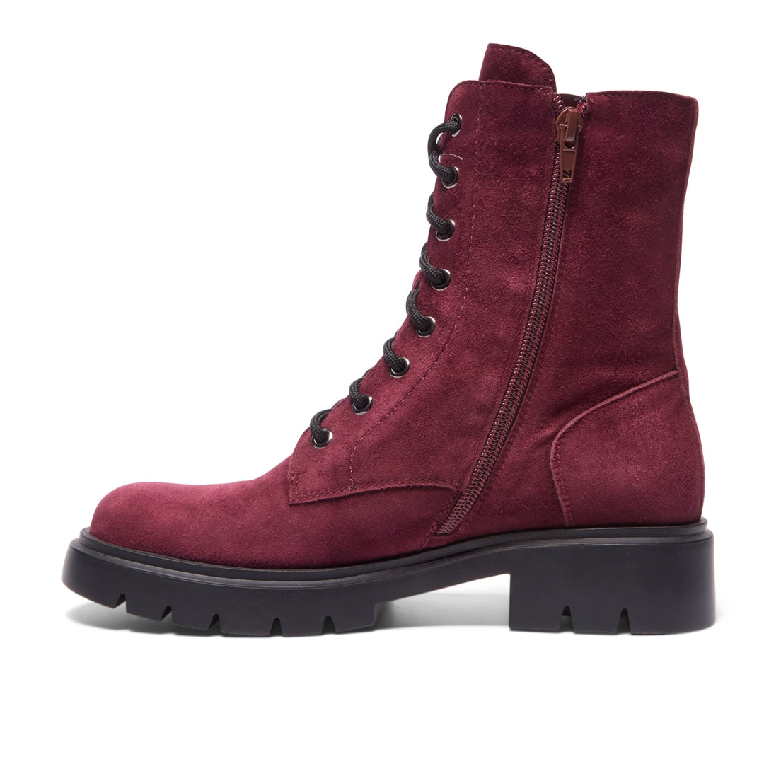 Urbania Bordo Suede Ankle Boots
