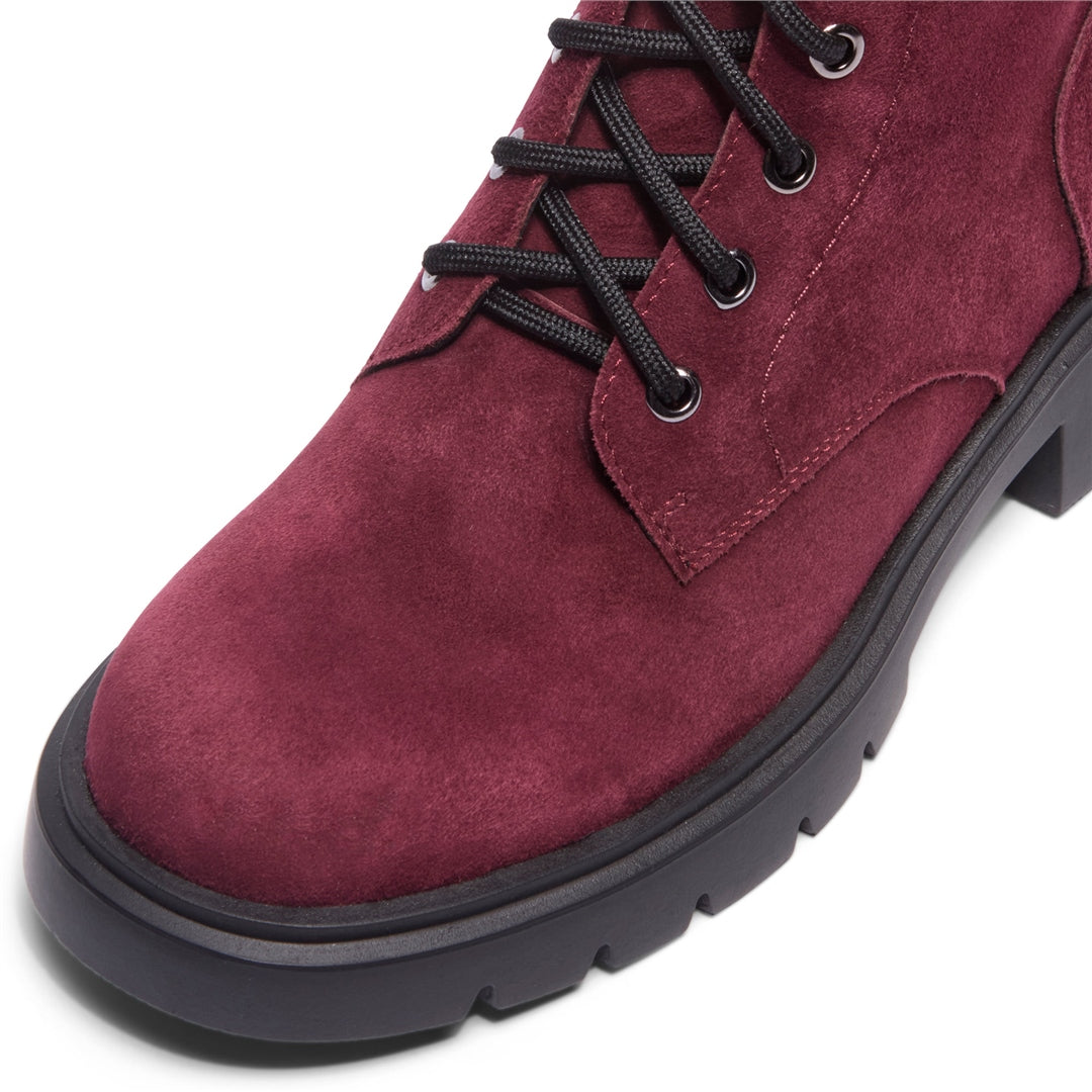 Urbania Bordo Suede Ankle Boots