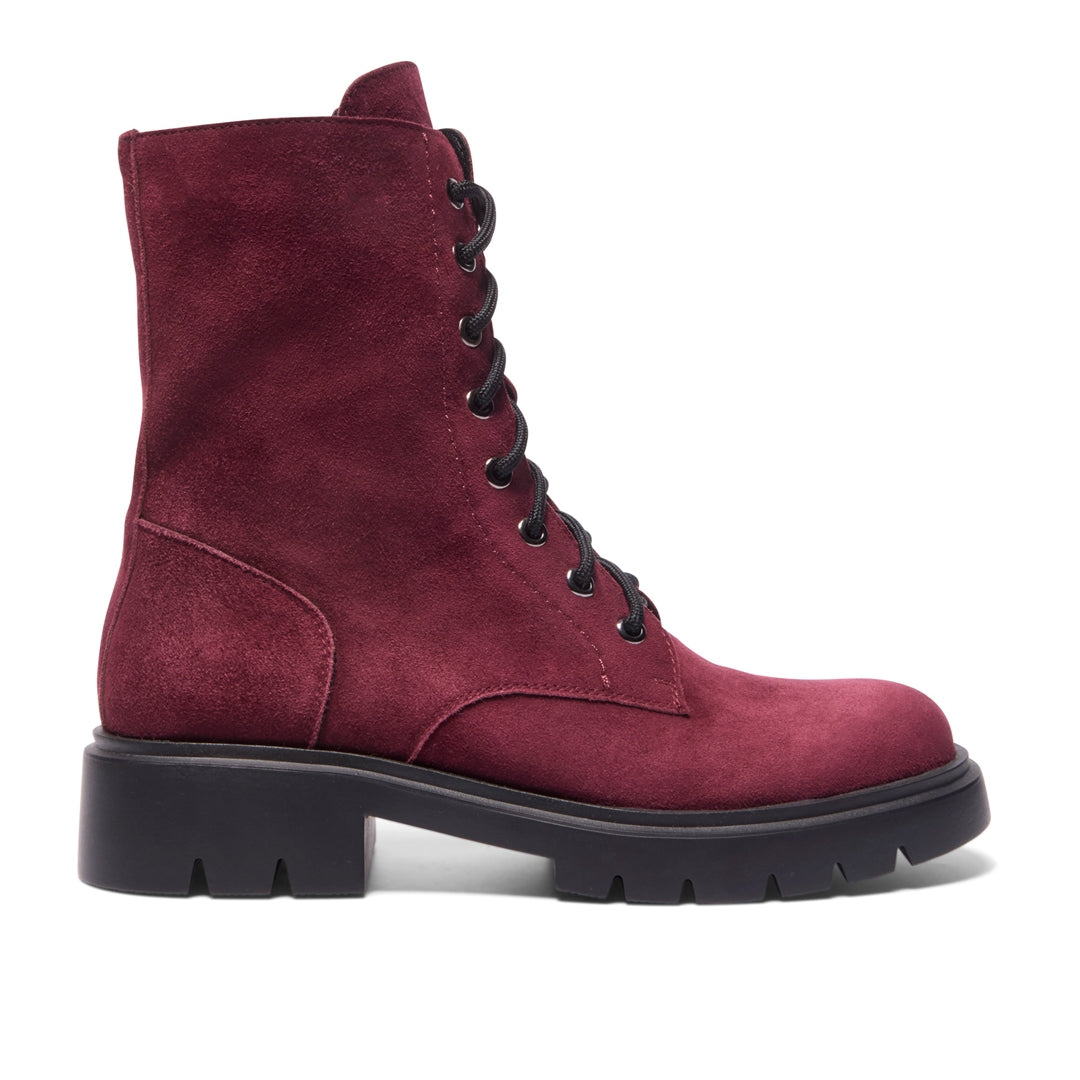 Urbania Bordo Suede Ankle Boots