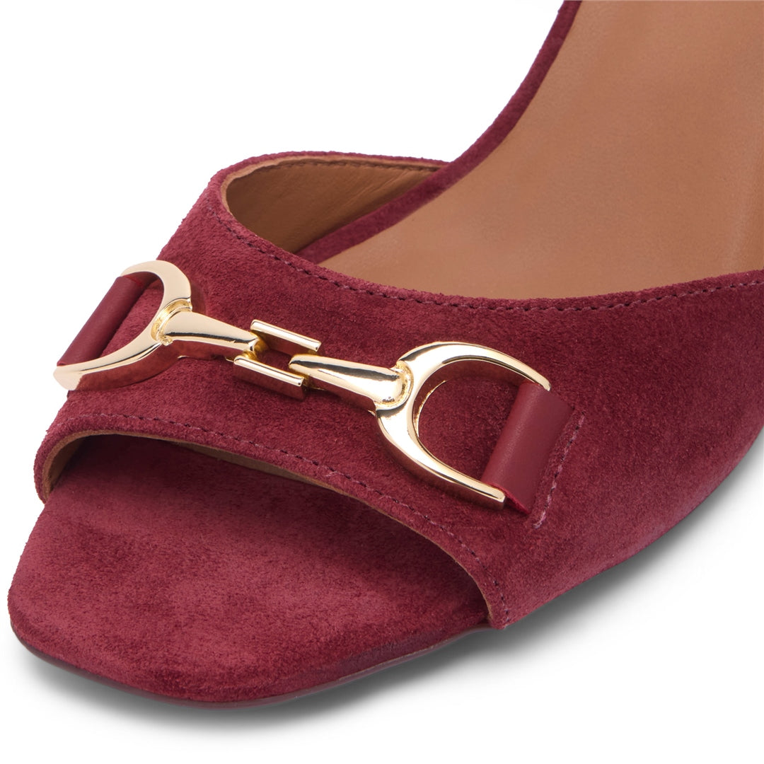 Bellissimo Bordo Suede Sandals
