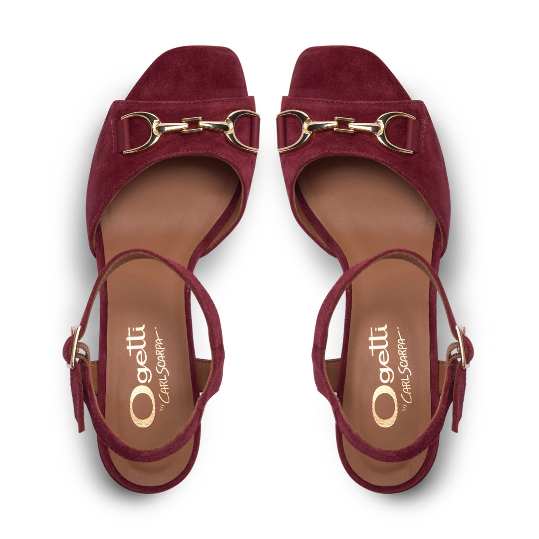 Bellissimo Bordo Suede Sandals