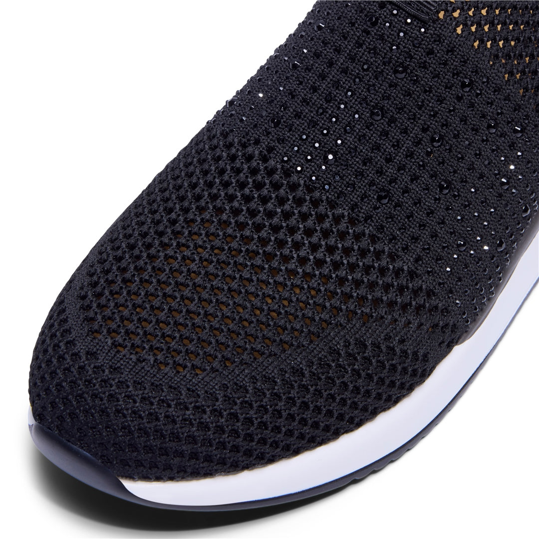 Giacinto Black Textile Trainers