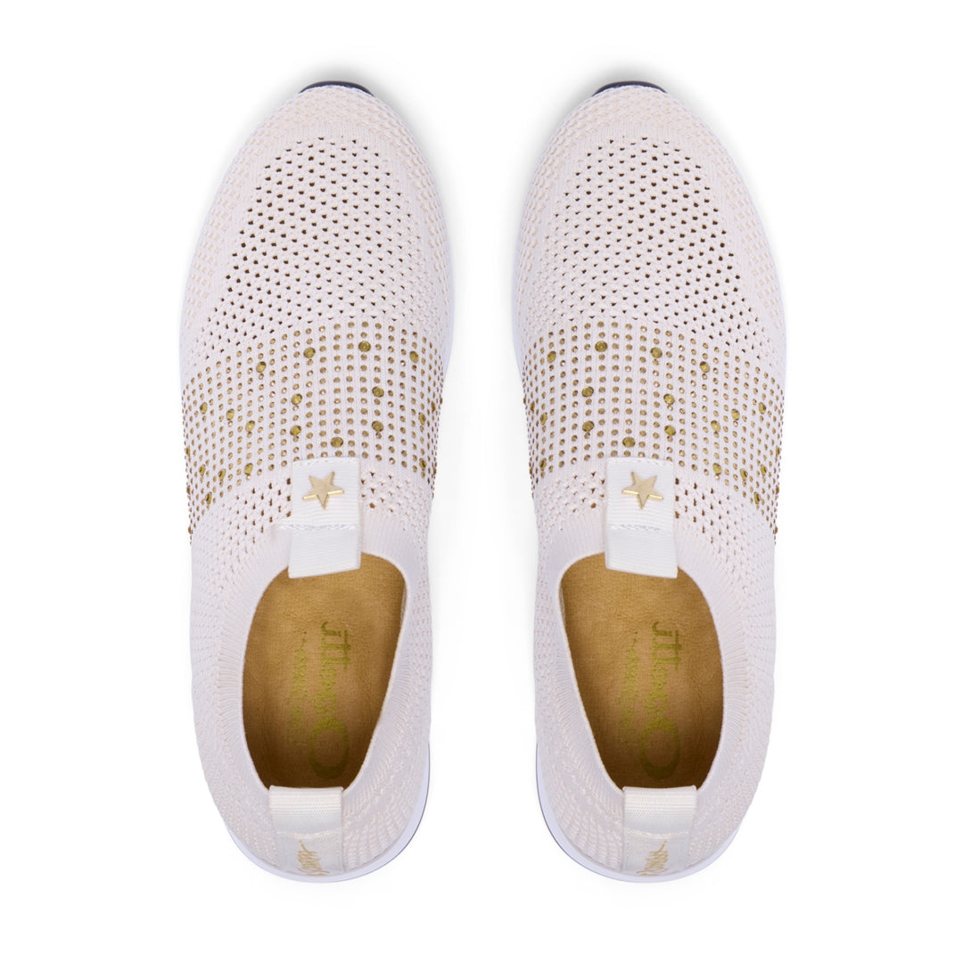 Giacinto Off-White Textile Trainers