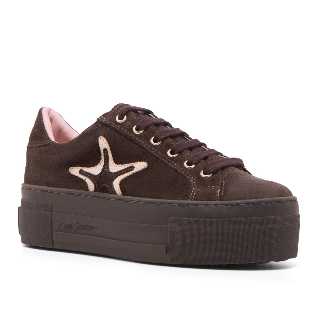 Kautustar Brown Suede Trainers
