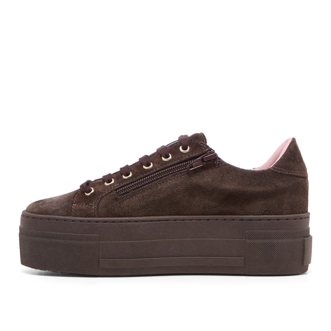 Kautustar Brown Suede Trainers