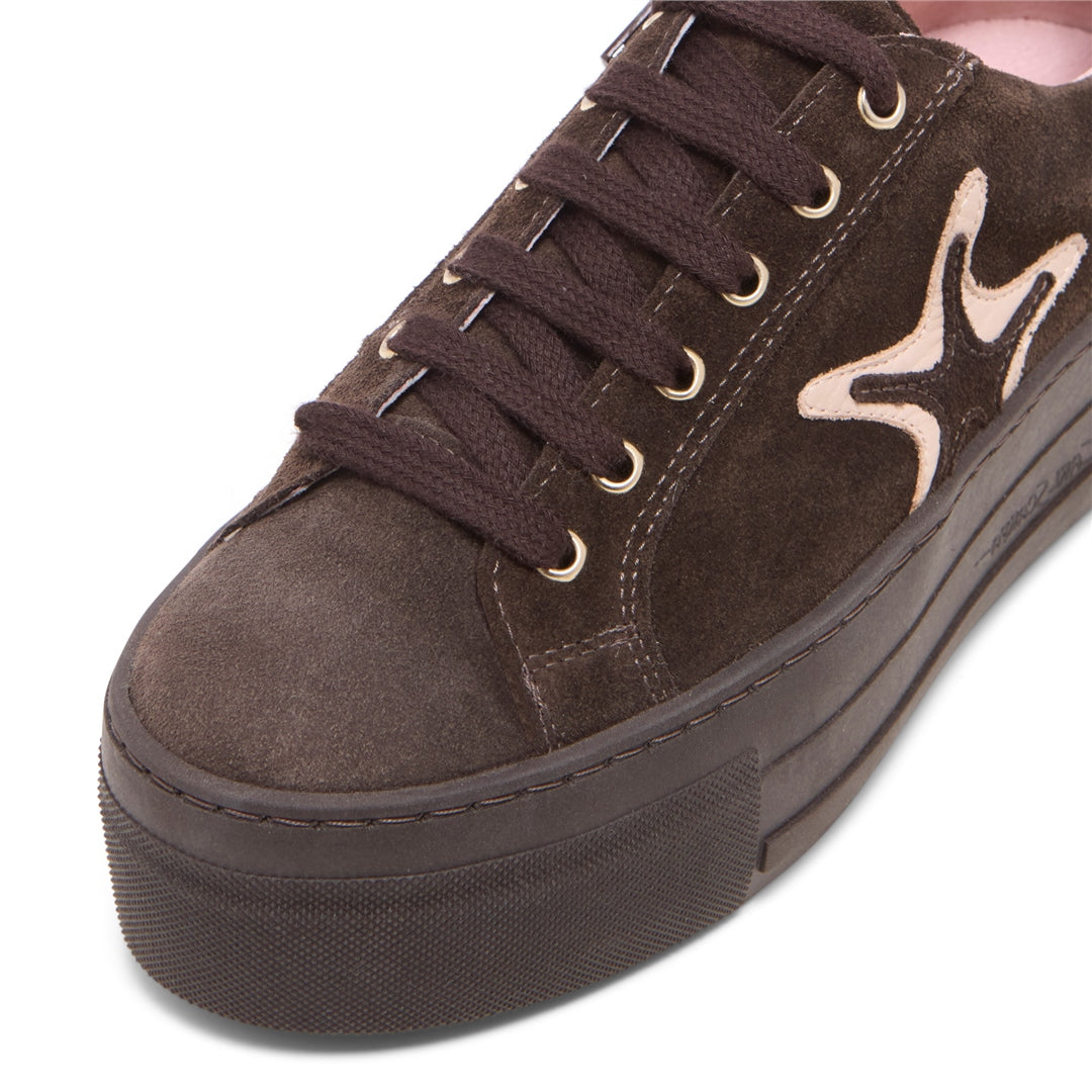 Kautustar Brown Suede Trainers