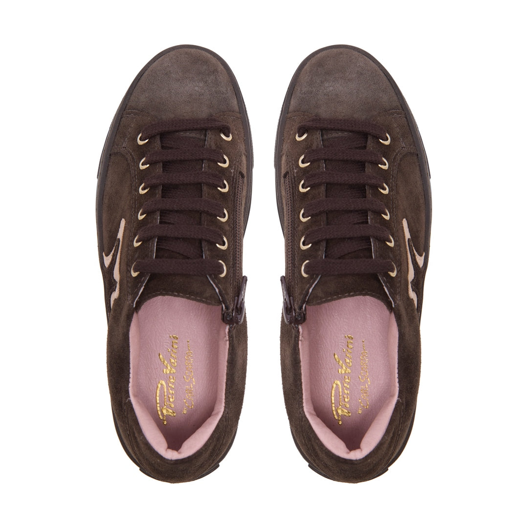 Kautustar Brown Suede Trainers