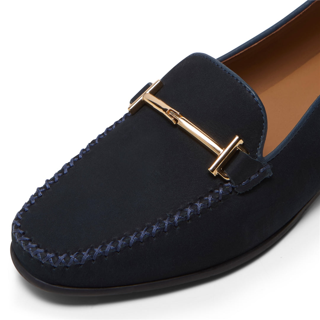 Nettuno Navy Nubuck Loafers