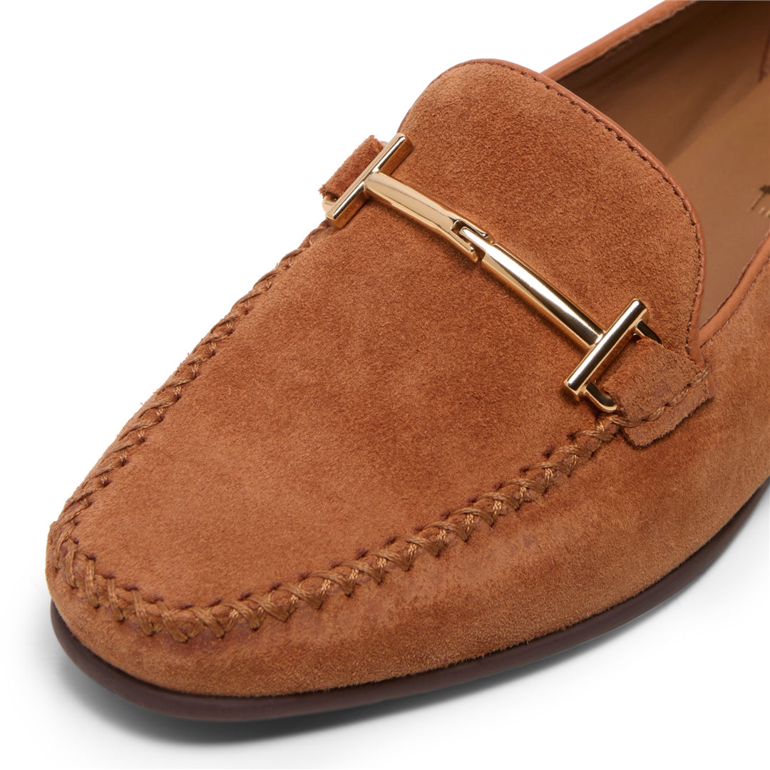 Nettuno Tan Suede Loafers