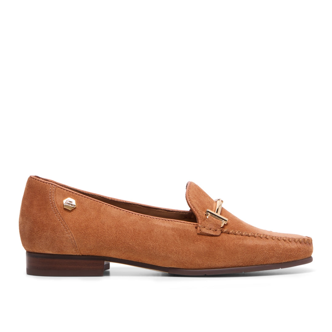 Nettuno Tan Suede Loafers