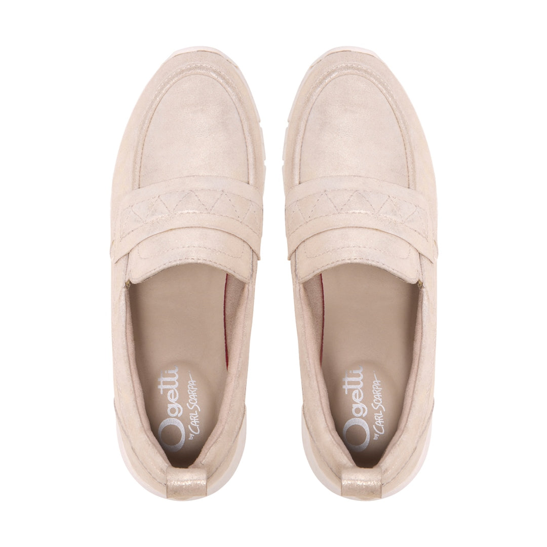Clarence Champagne Loafers