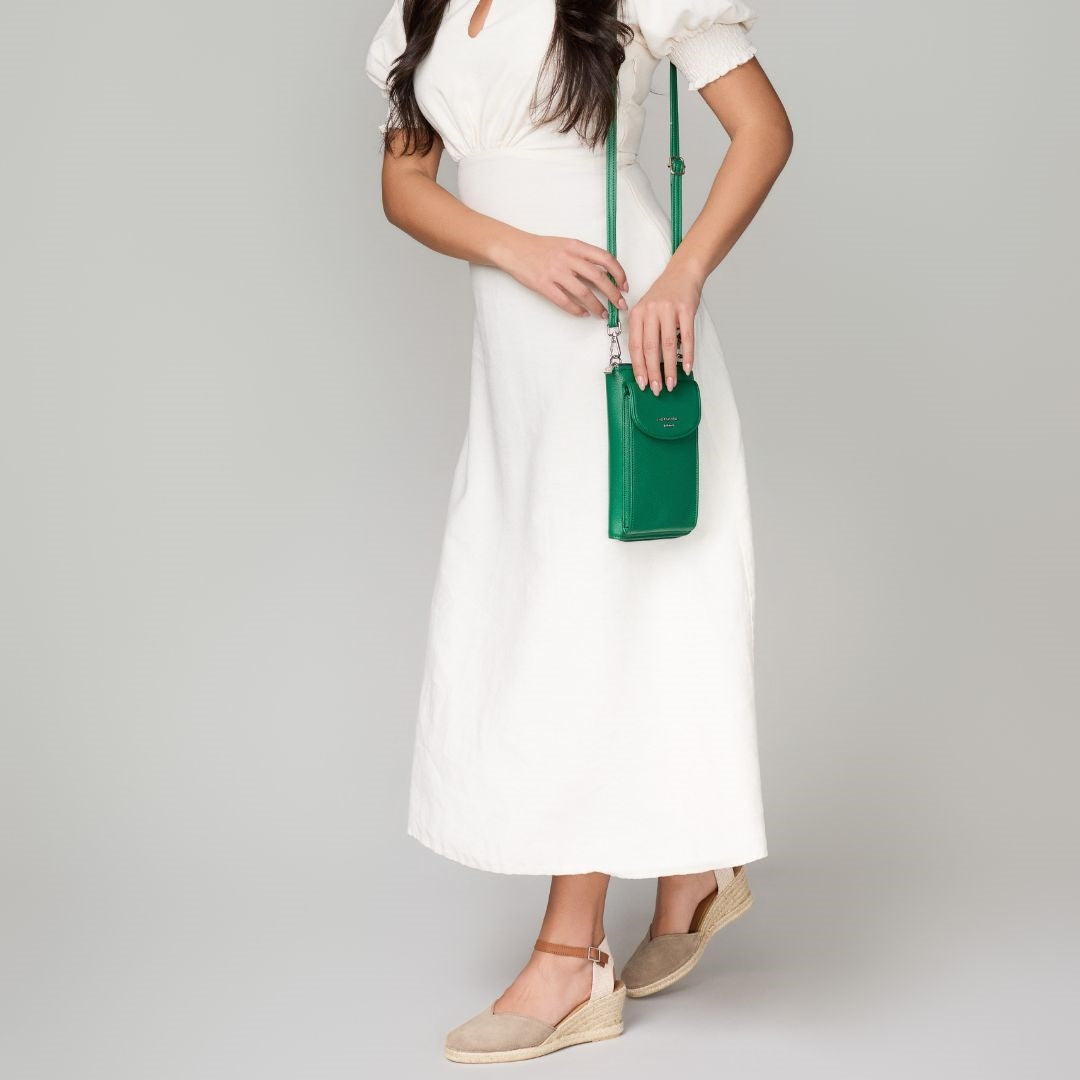 Corsini Green Handbag