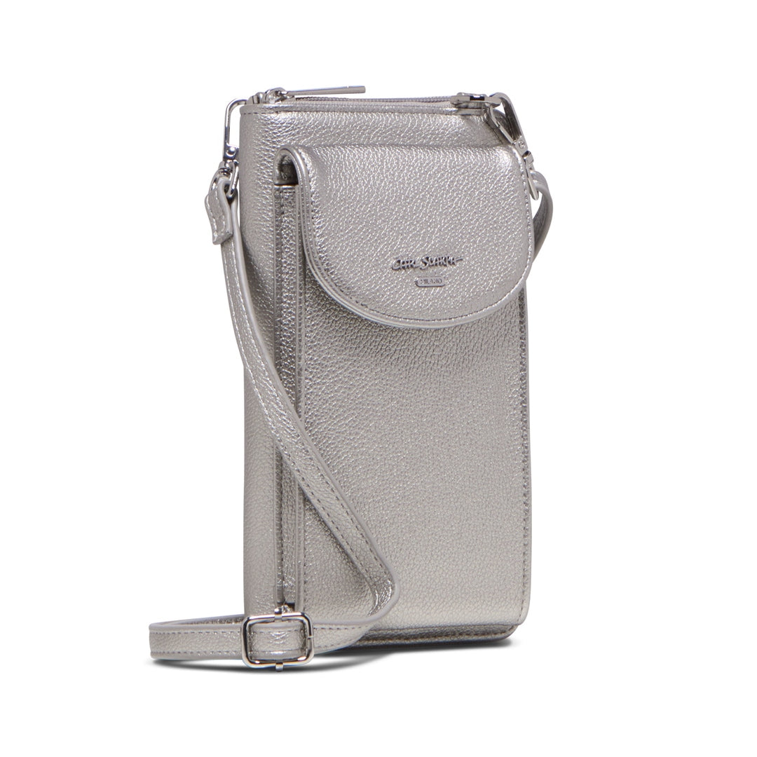 Corsini Pewter Handbag