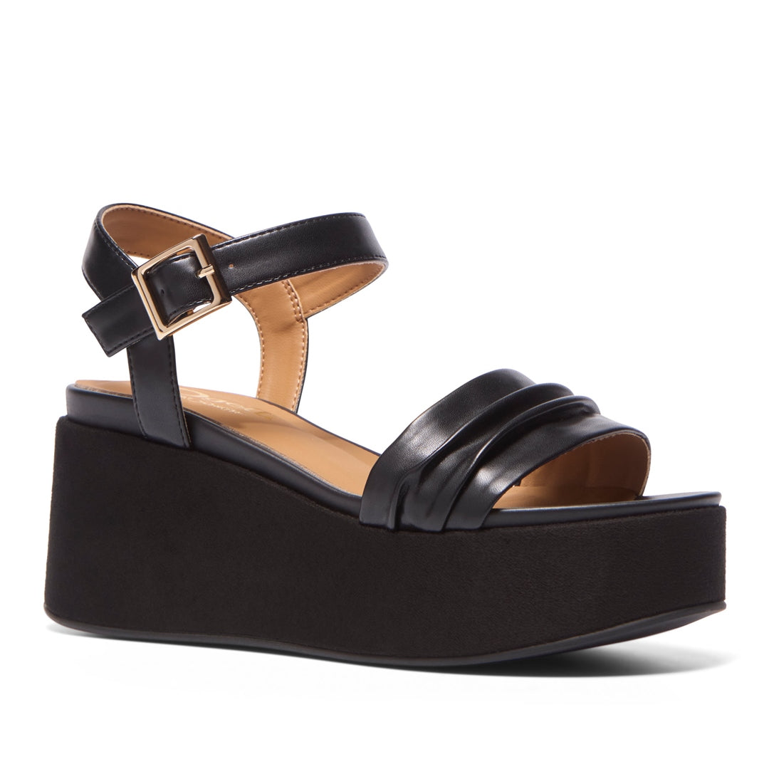 Crivella Black Sandals