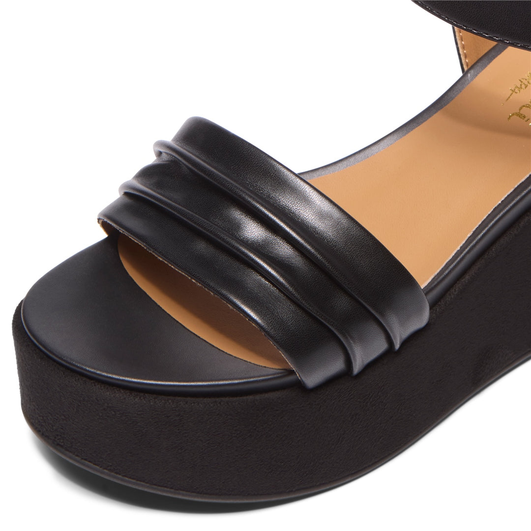 Crivella Black Sandals