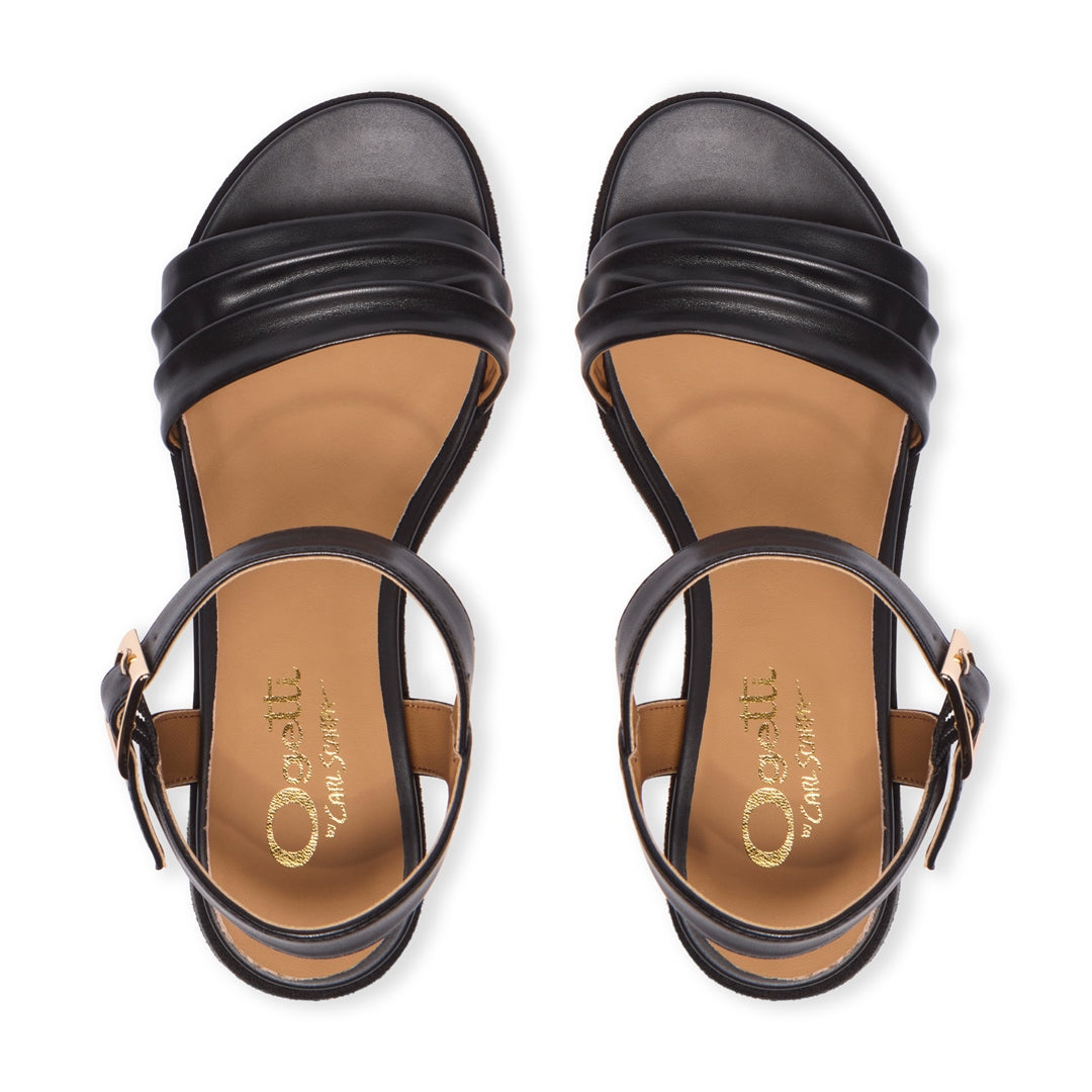 Crivella Black Sandals
