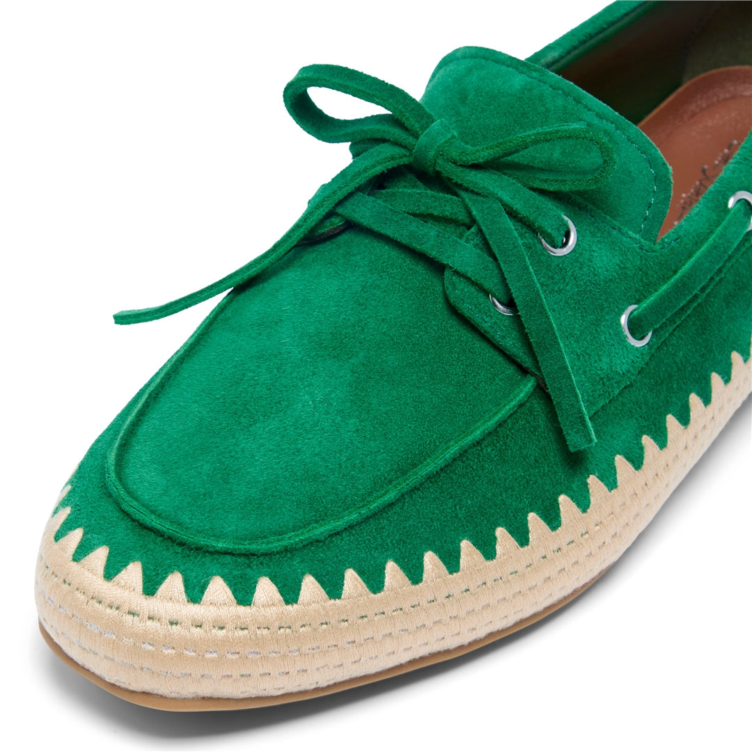 Elodie Green Loafers