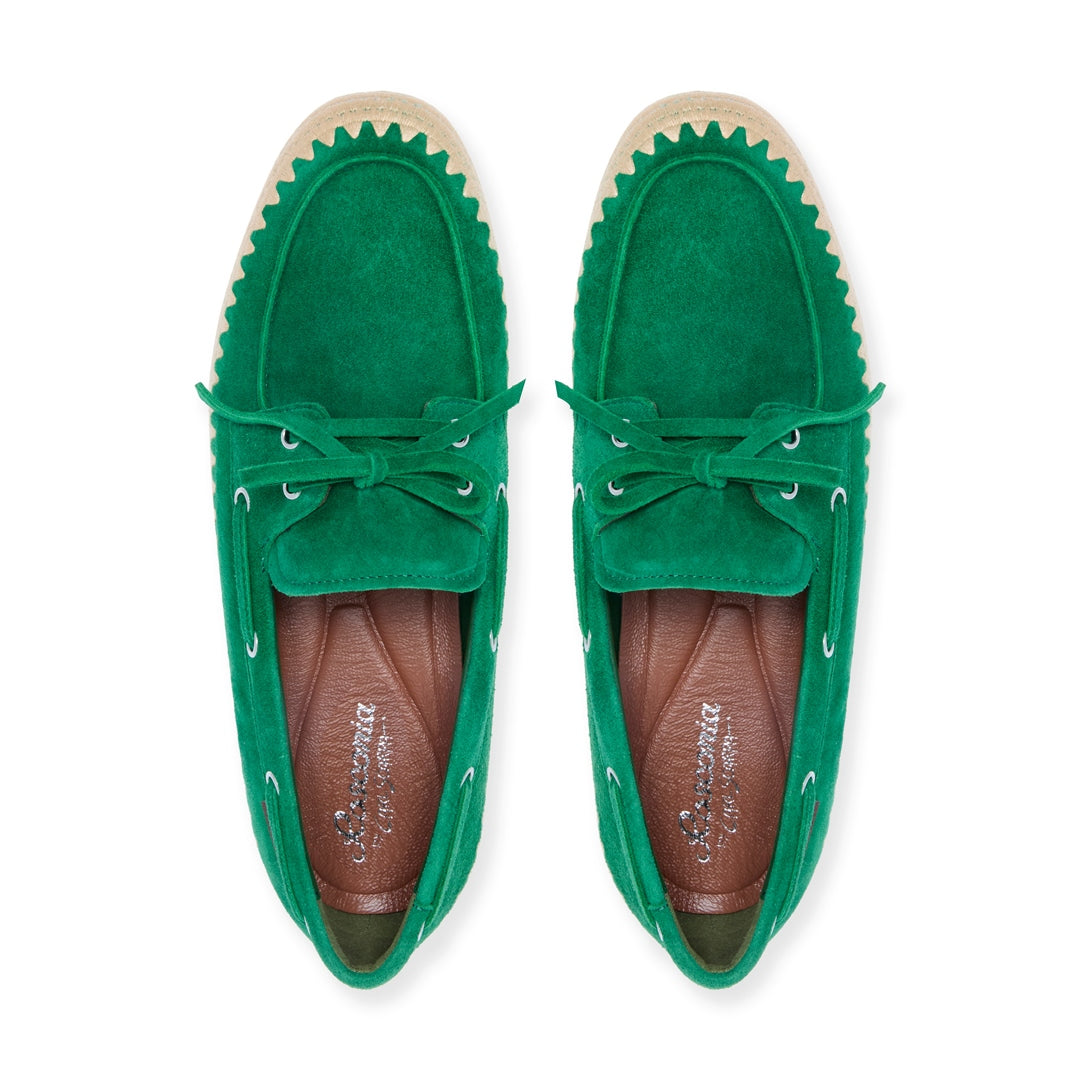 Elodie Green Loafers