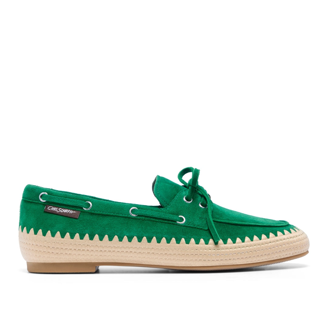 Elodie Green Loafers