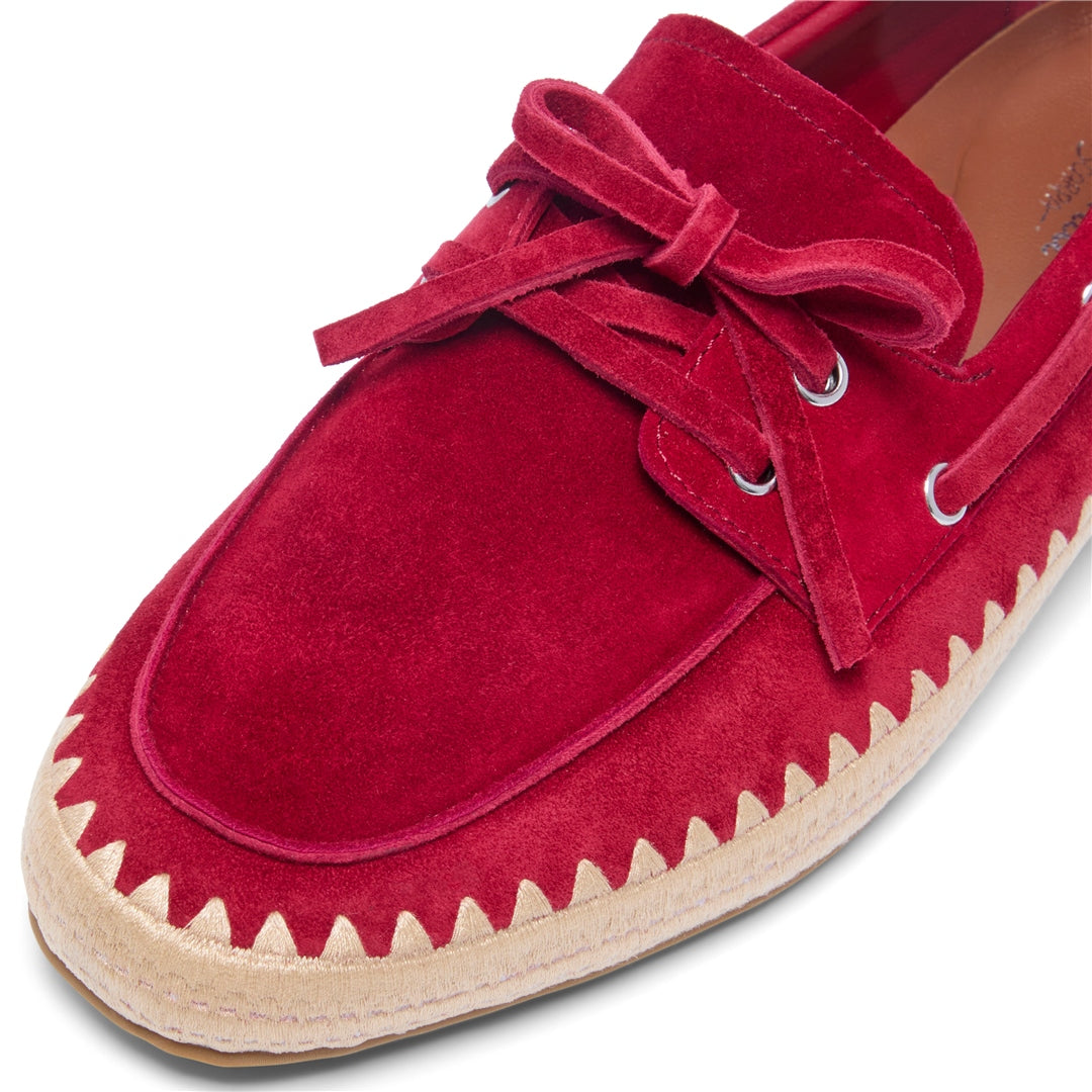 Elodie Red Loafers