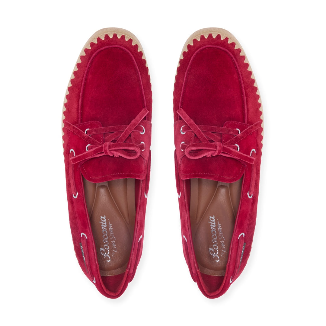Elodie Red Loafers