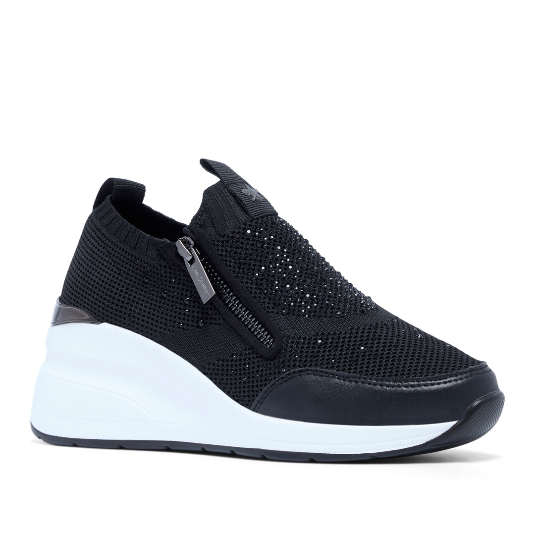 Glorielle Black Trainers