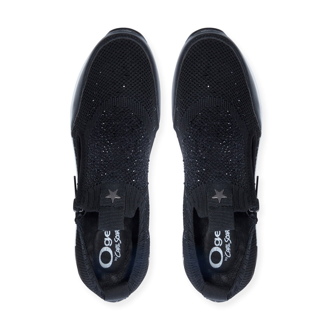 Glorielle Black Trainers