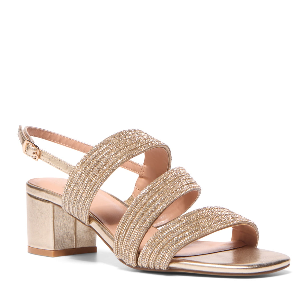 Isorella Gold Sandals