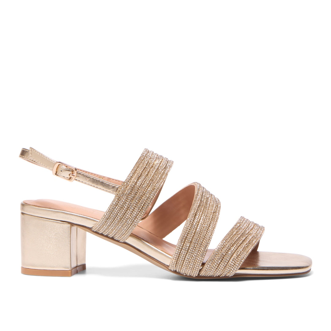 Isorella Gold Sandals