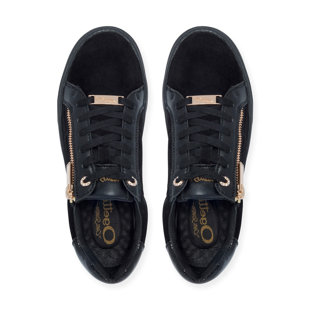 Kayra Black Trainers