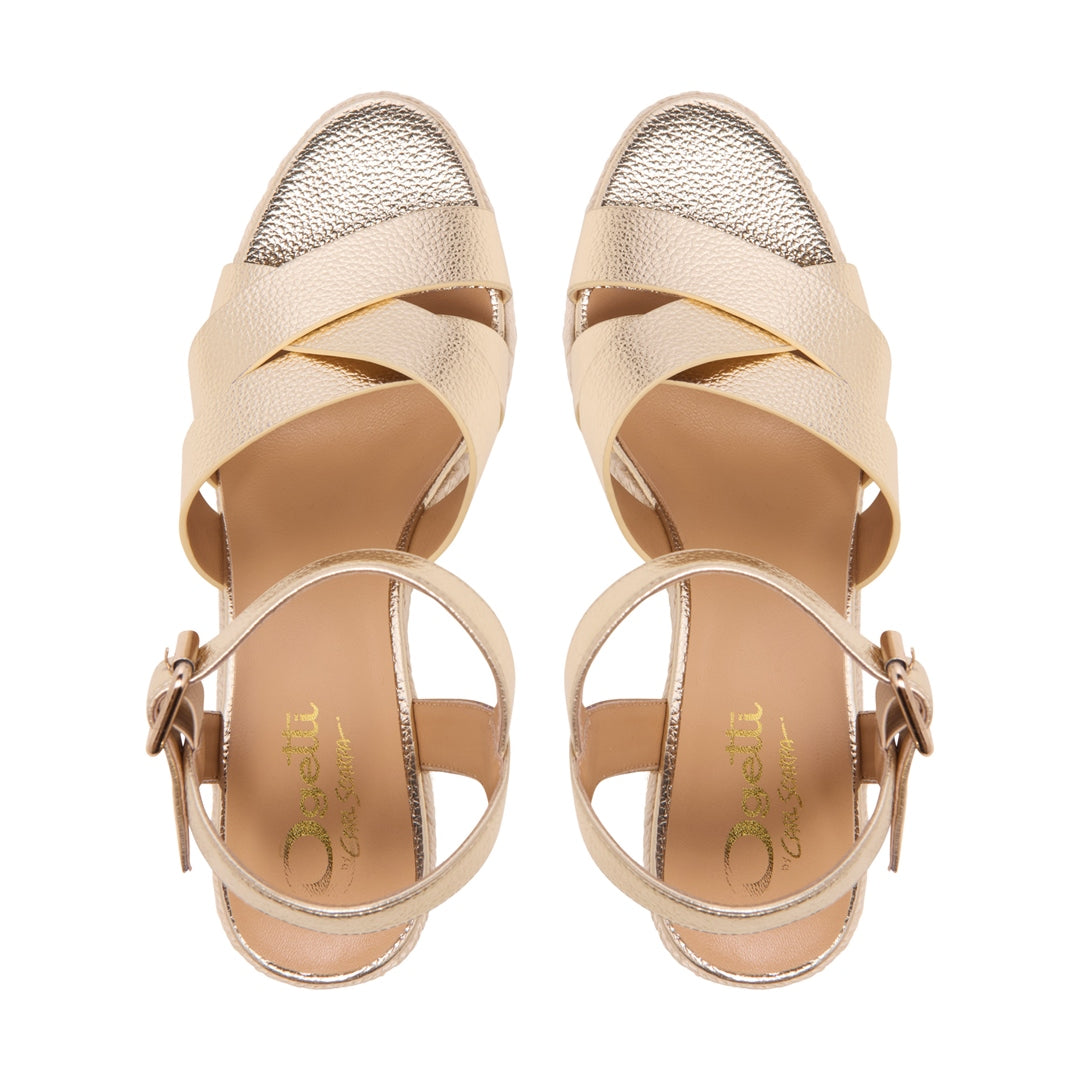 Liscata Gold Sandals
