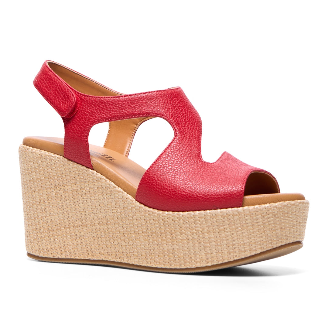 Massimo Red Sandals
