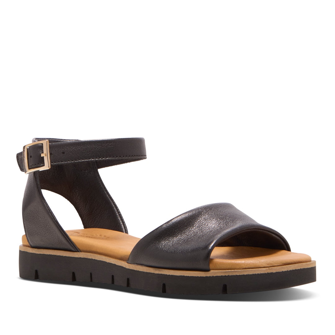 Melara Black Sandals
