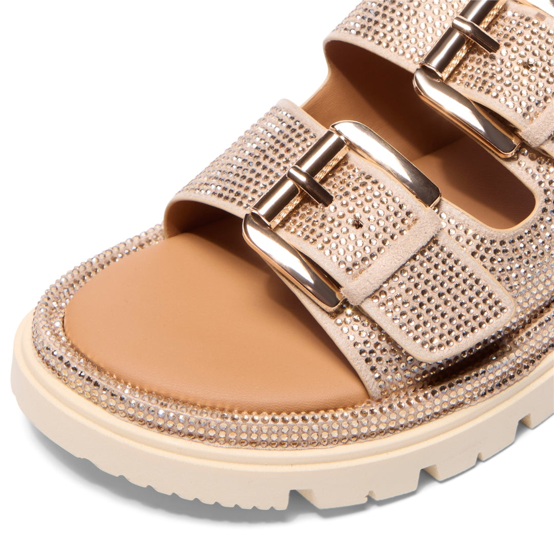 Novello Gold Sandals