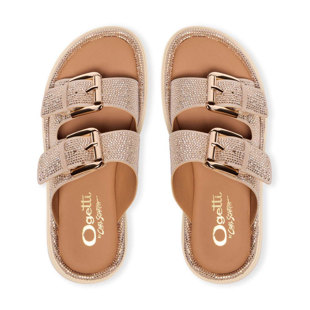 Novello Gold Sandals