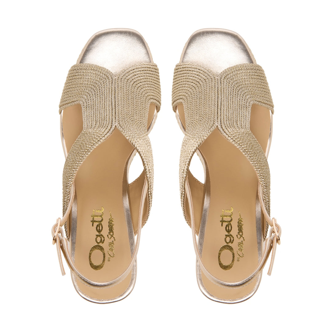 Ranica Gold Sandals