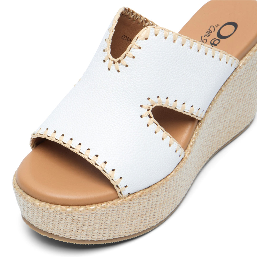 Rosini Off-White Sandals