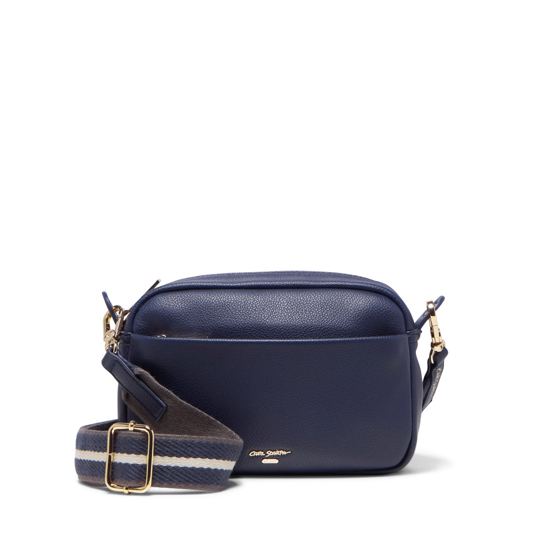 Rostine Navy Handbag